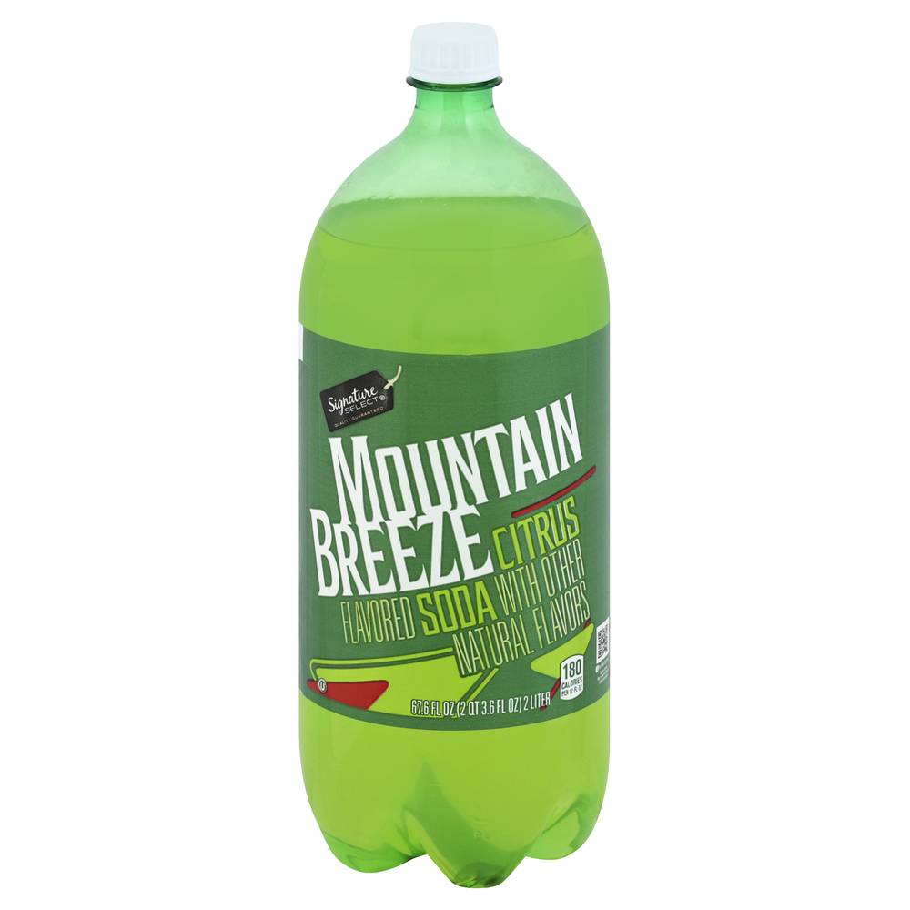 Signature Select Mountain Breeze Citrus Soda (2 L)