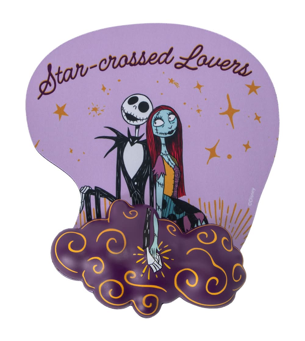 Disney Mouse Pad With Wrist Support Nightmare Before Christmas