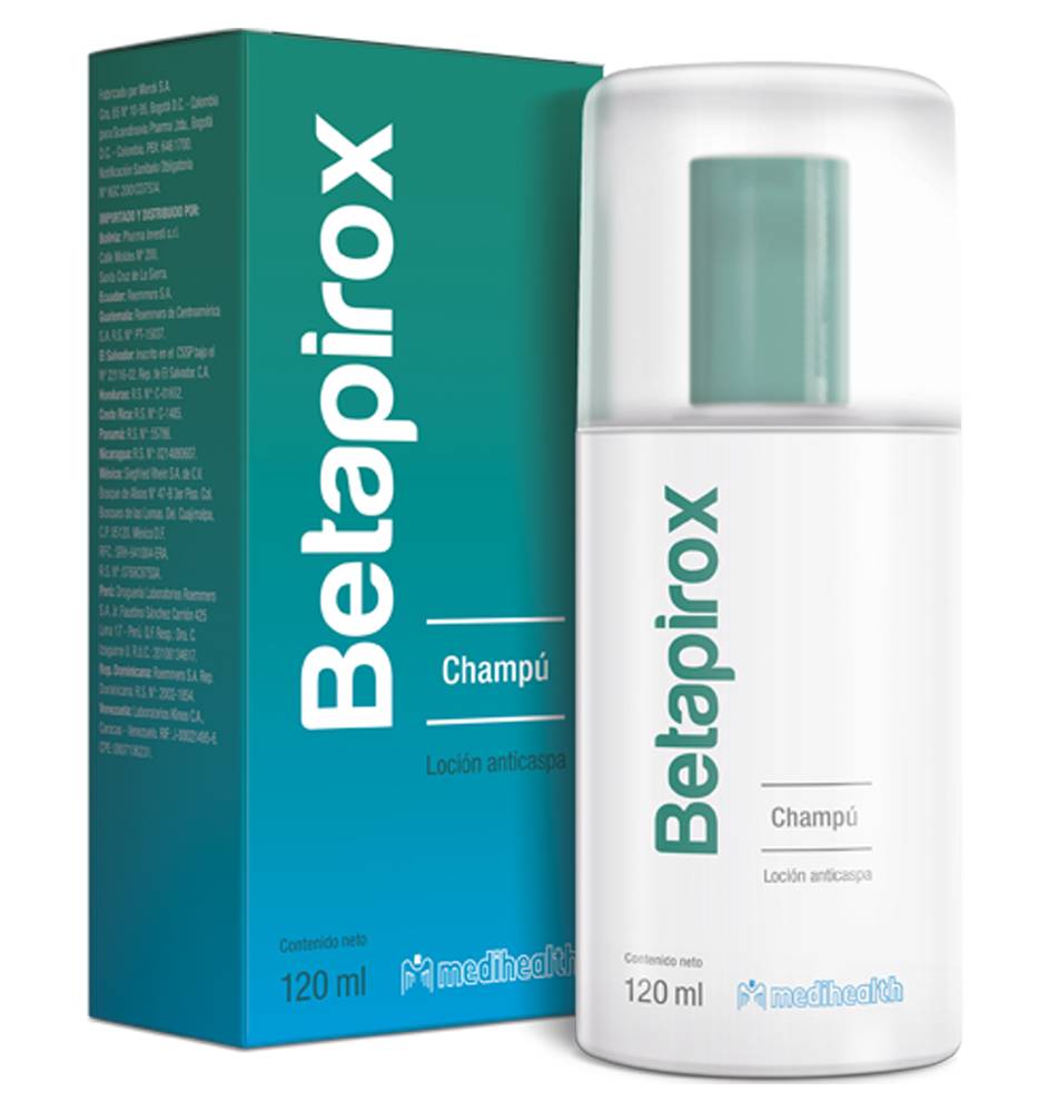 BETAPIROX SH ANTI-CASPA FCO*120ML