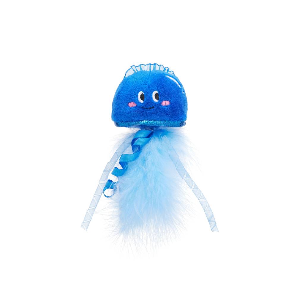 Whisker City Jellyfish Cat Toy (blue)