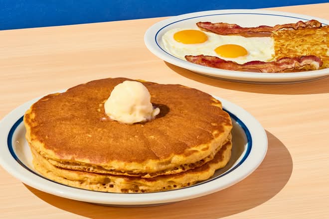 Pumpkin Spice Pancake Combo
