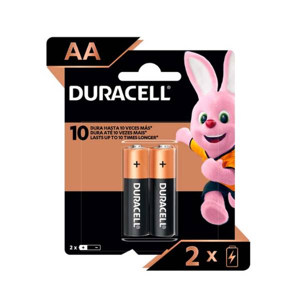 Duracell Pila Aa Alcalina 2 Unidades