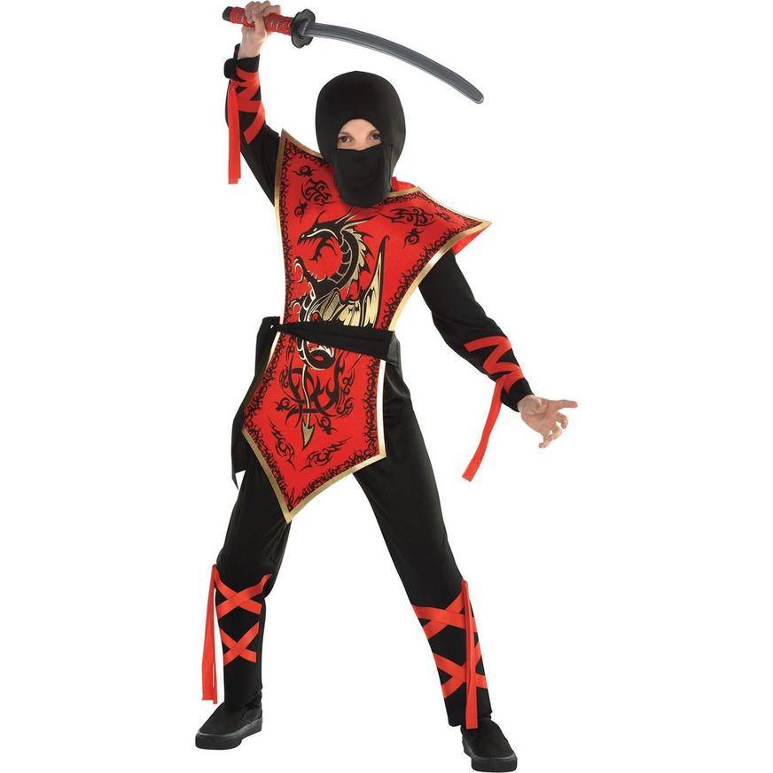 Boys Ninja Assassin Costume - Size - M