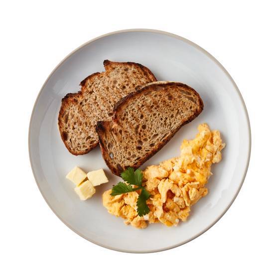 Poached/Scrambled Eggs & Toast