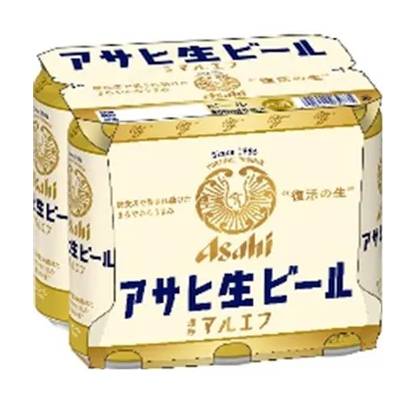 アサヒ生ビール 通称マルエフ (500mL x 6)