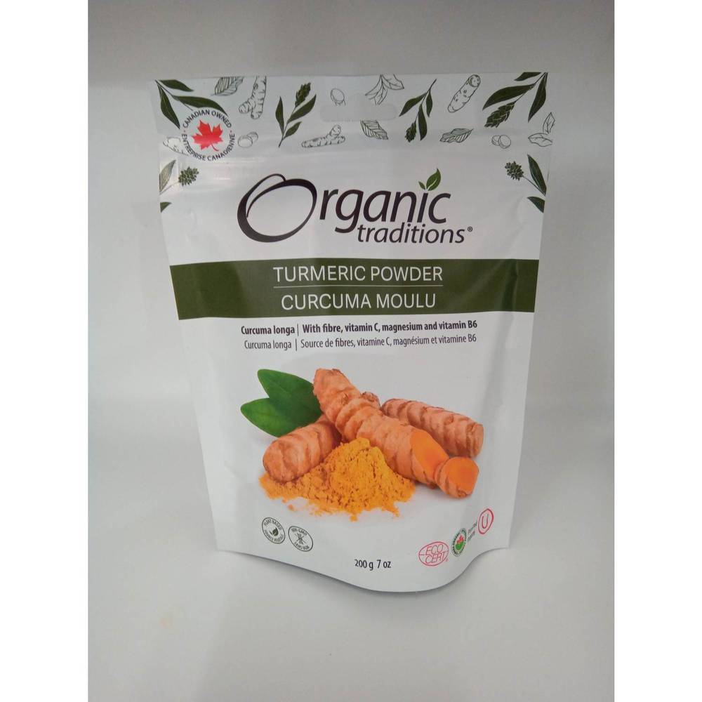 Organic Traditions Turmeric Powder (200 g)