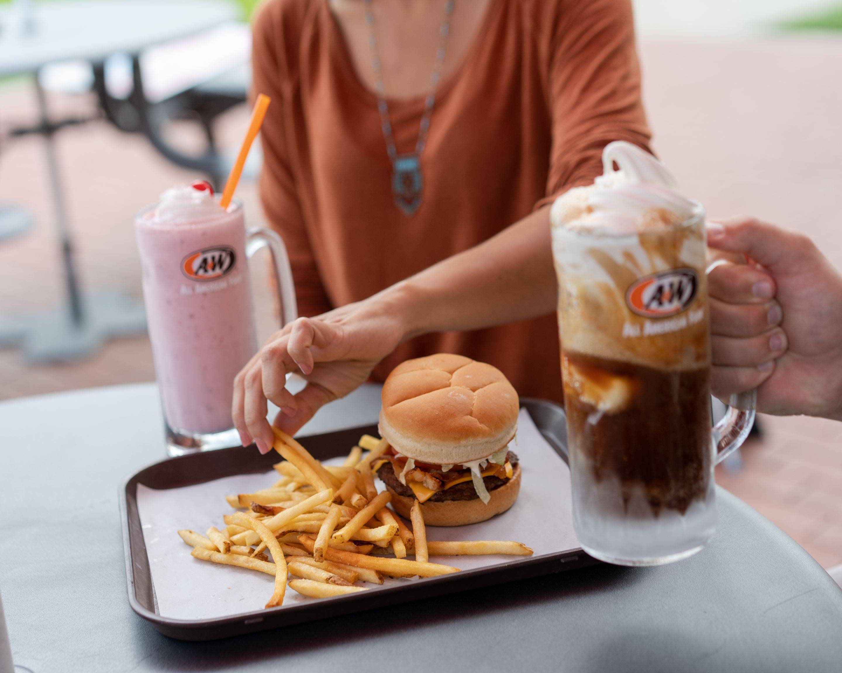 Spicy Papa Burger®️ Combo with Onion Rings