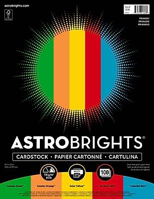 Astrobrights Colored Cardstock (assorted)