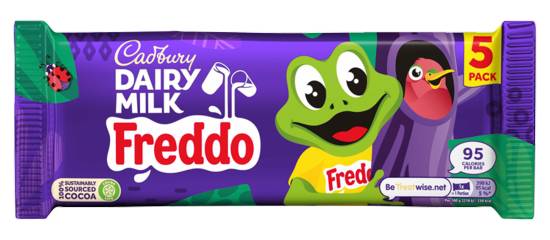 Cadbury Dairy Milk Freddo Chocolate Bar (5 pack)