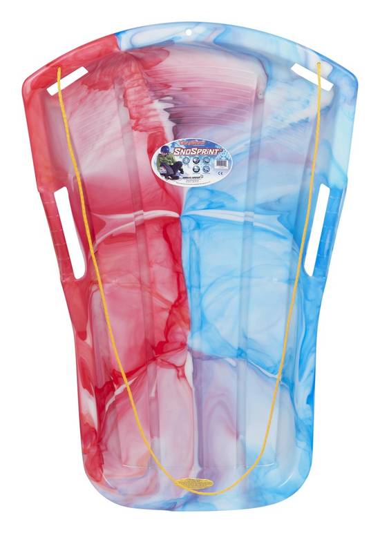 Sno Sprint 37 in Tie Dye Dayglow Racer Sled (1 ct)