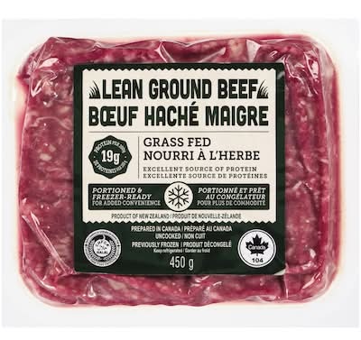 Buf Hach Maigre Nourri LHerbe Grass Fed Lean Ground Beef 4500 G