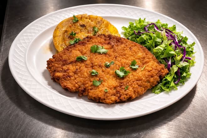 Bistec Empanado