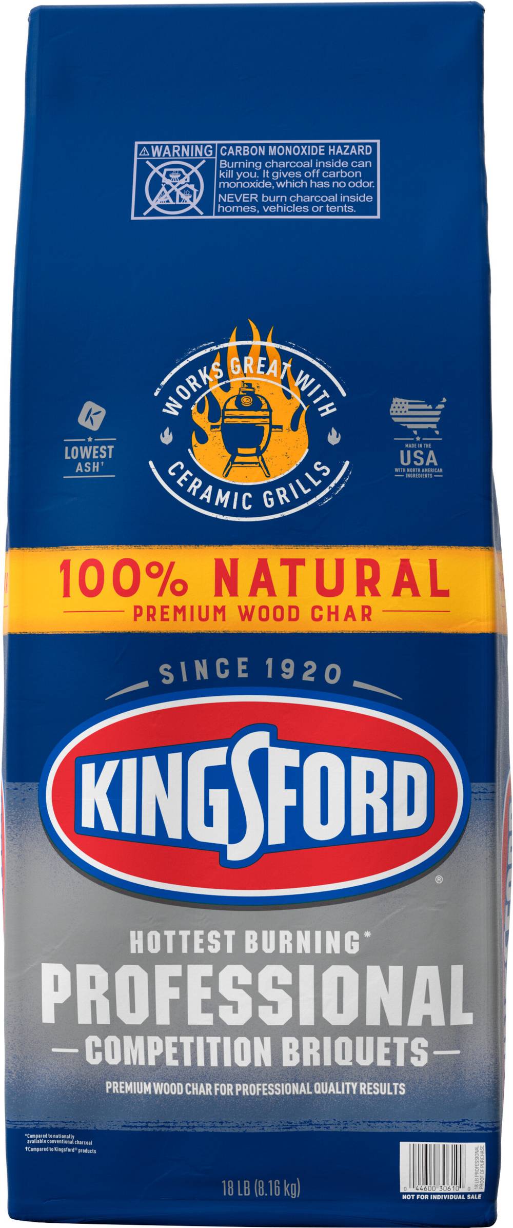 Kingsford Charcoal Professional Briquettes (2 ct, 18 lb)