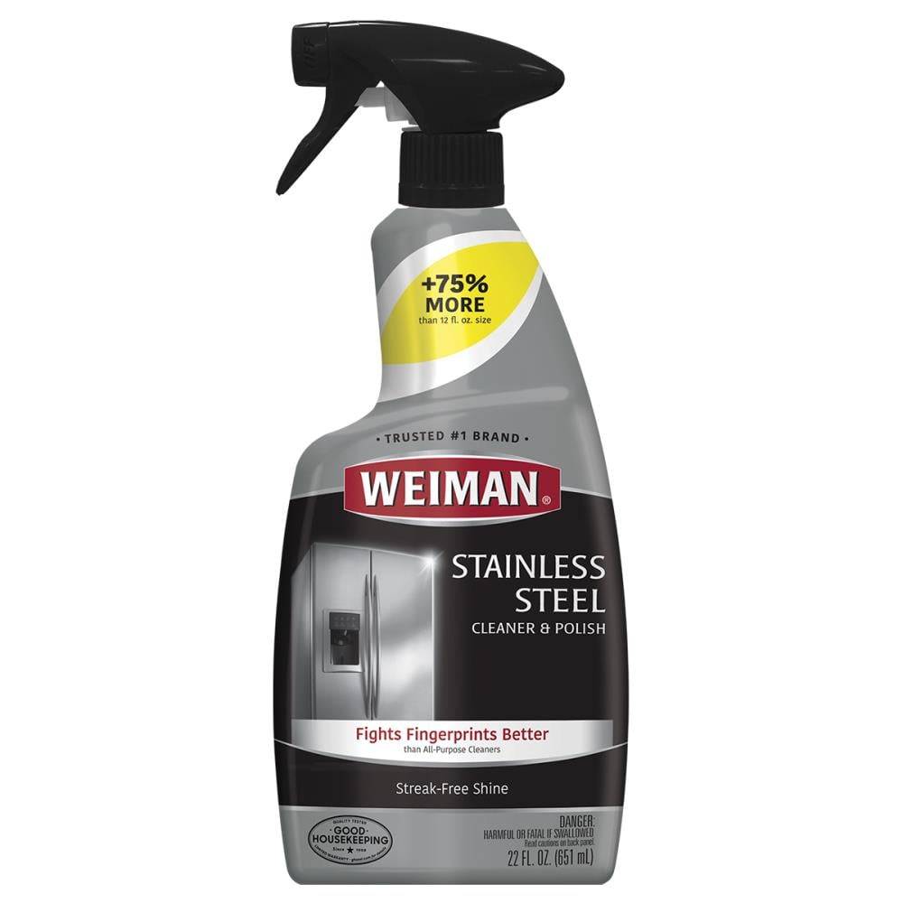 Weiman Stainless Steel Cleaner and Polish Trigger (22 fl oz)