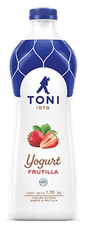 Tn yogurt clasico frutilla 950g