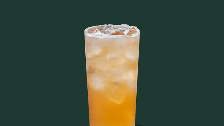 Iced Peach Green Tea Lemonade