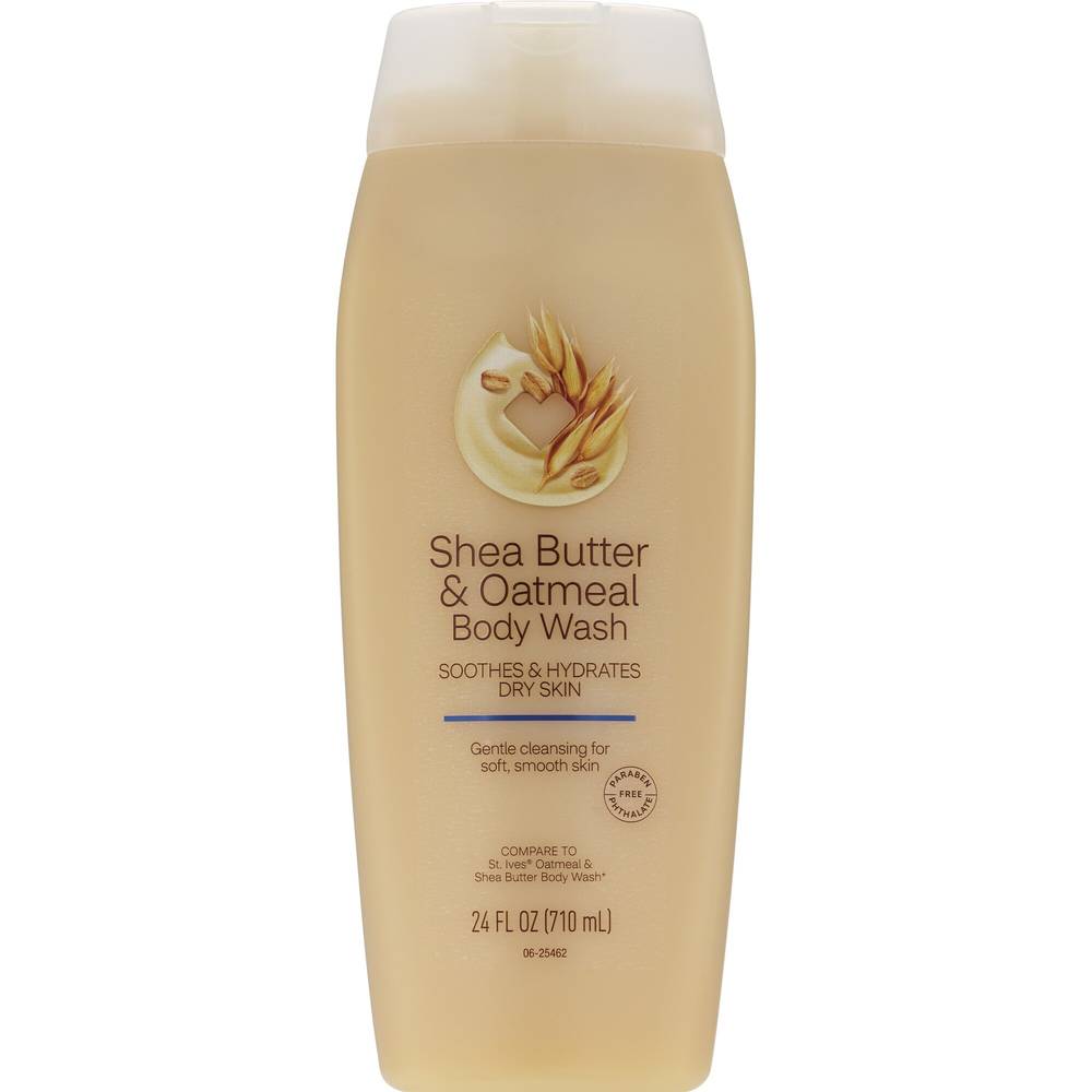 Cvs Beauty Oatmeal And Shea Butter Body Wash, 24 Oz