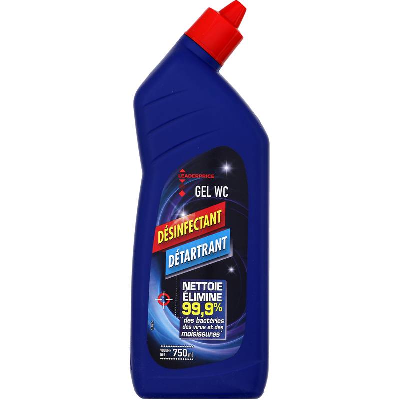 Leader Price - Gel wc désinfectant détartrant (750ml)