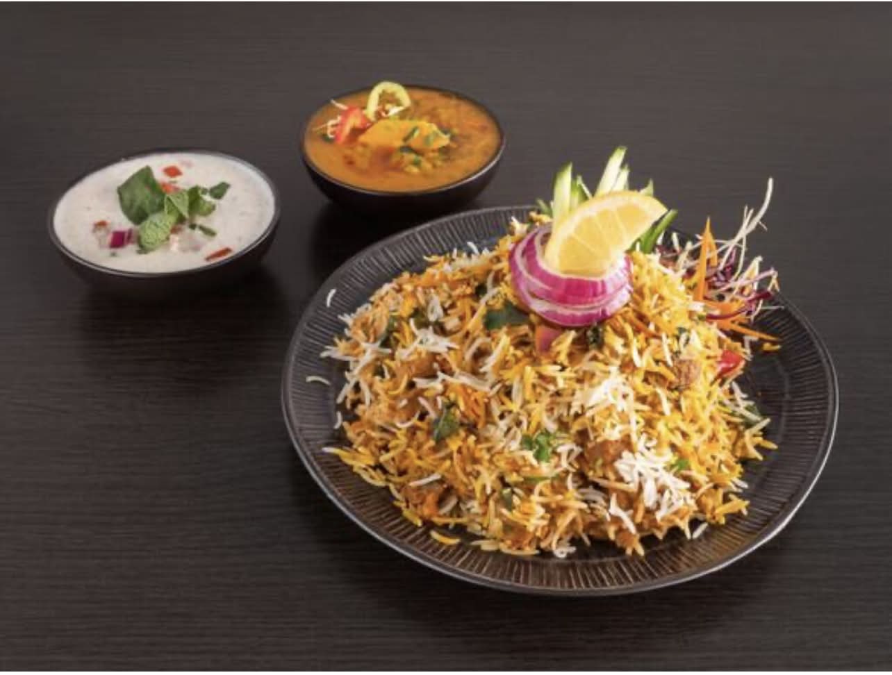 Menu biryani bœuf