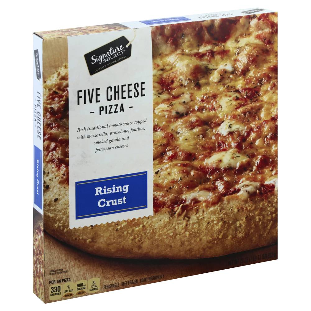 Shurfine Rising Crust Signature Select Rising Crust Pizza, Five Cheese (29 oz) | Delivery ...