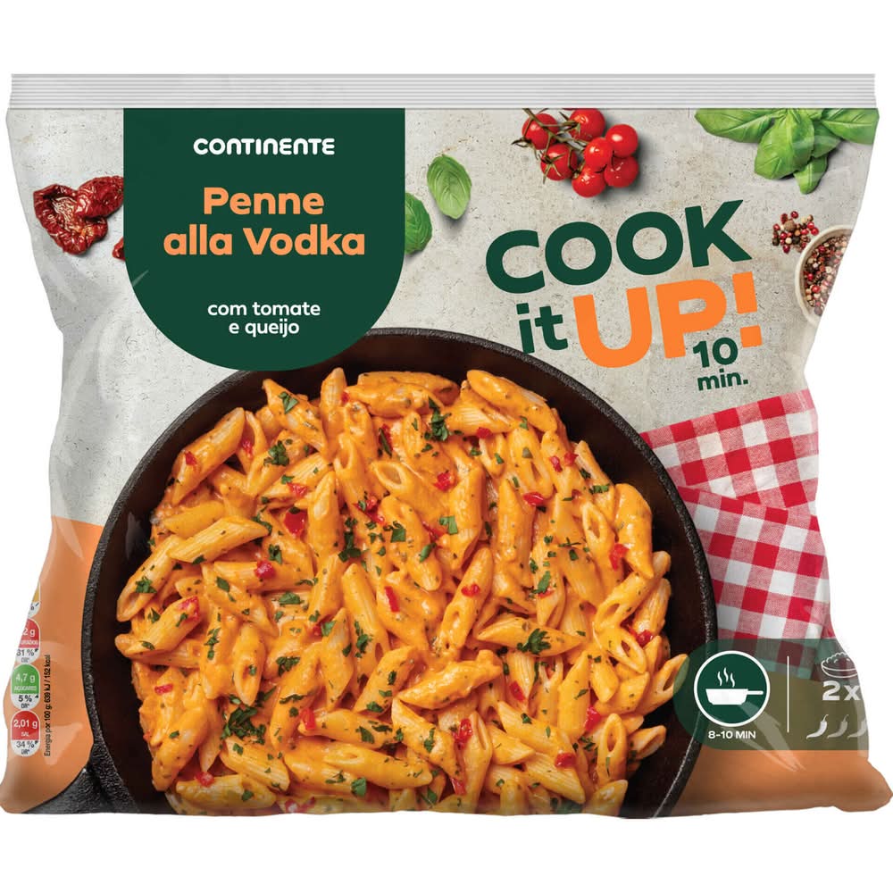 Penne alla Vodka Continente (emb. 600 gr)