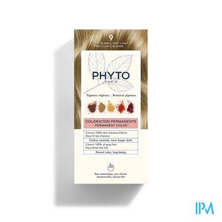 Phytocolor 9 Blond Tres Clair Coloration - Soins des cheveux
