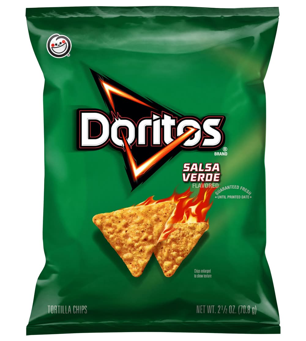 Doritos Tortilla Chips, Salsa Verde (2.5 oz)