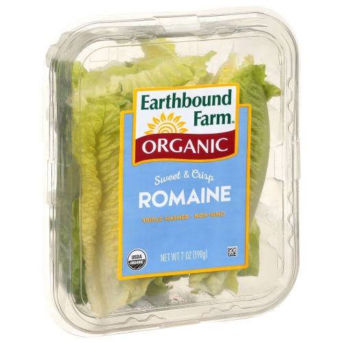 Order Earthbound Farm · Organic Sweet & Crisp Romaine Triple-Washed (7 oz) food online from Safeway store, Eureka on bringmethat.com