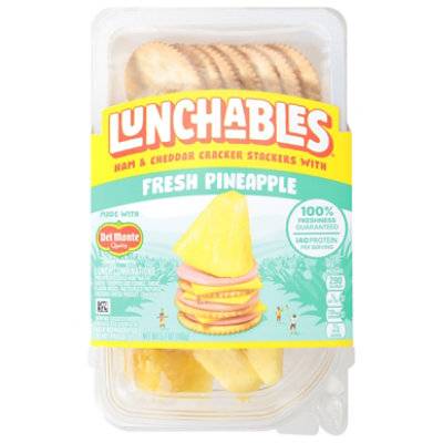 Lunchables Ham & Cheddar With Pineapple 5.7 Oz - 5.7 Oz
