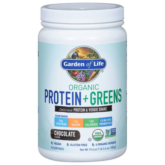 Garden Of Life Organic Protein & Green Veggie Shake (19.4 oz)