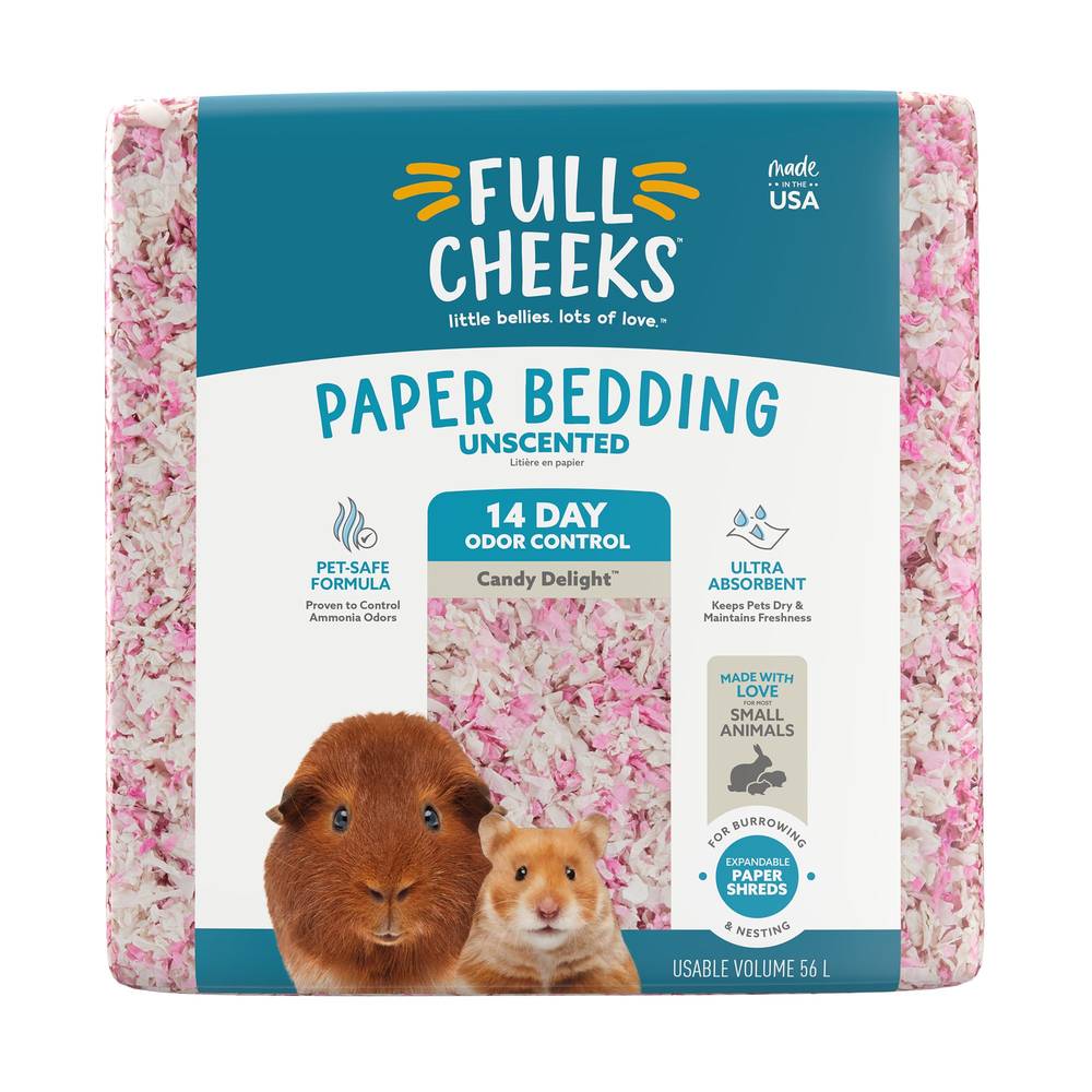 Full Cheeks™ Odor Control Small Pet Paper Bedding - Candy Delight (Size: 56 L)