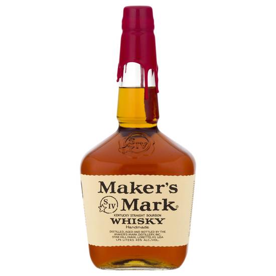 Maker's Mark Kentucky Straight Bourbon Whisky (1.75 L)
