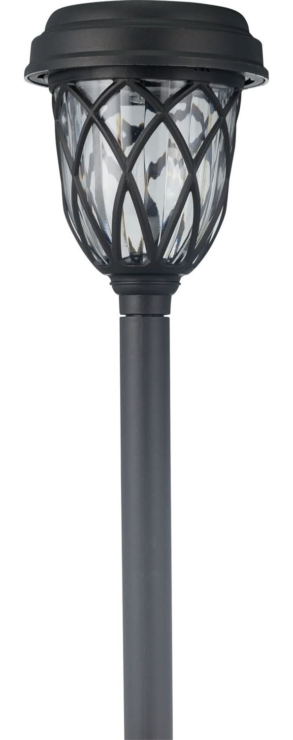 House to Home Solar Power Led Pathway Light, Black