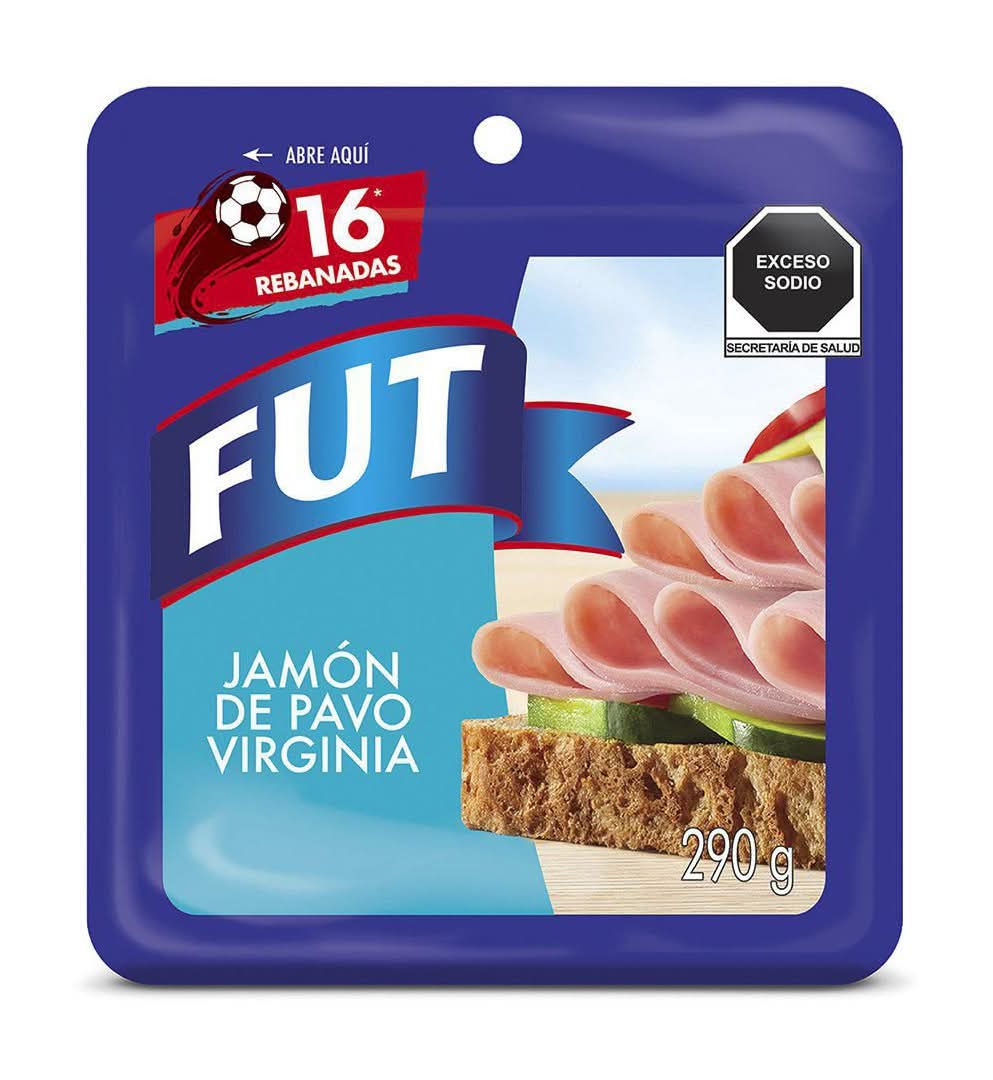 FUD · Jamón de pavo virginia (16 un)