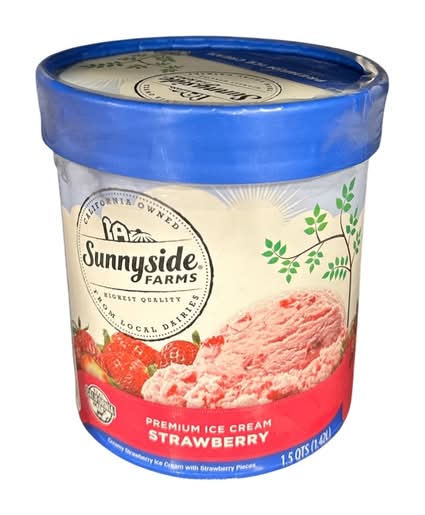 Sunnyside Farms Ice Cream, Strawberry (1.42 L)