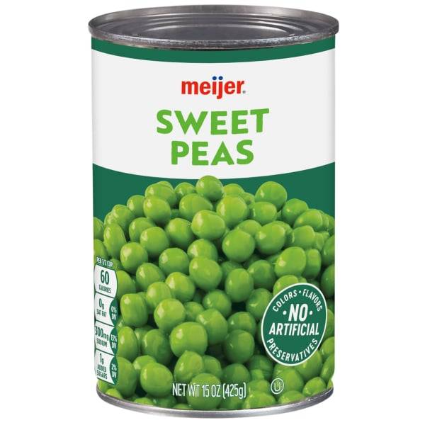 Meijer Sweet Peas (15 oz)