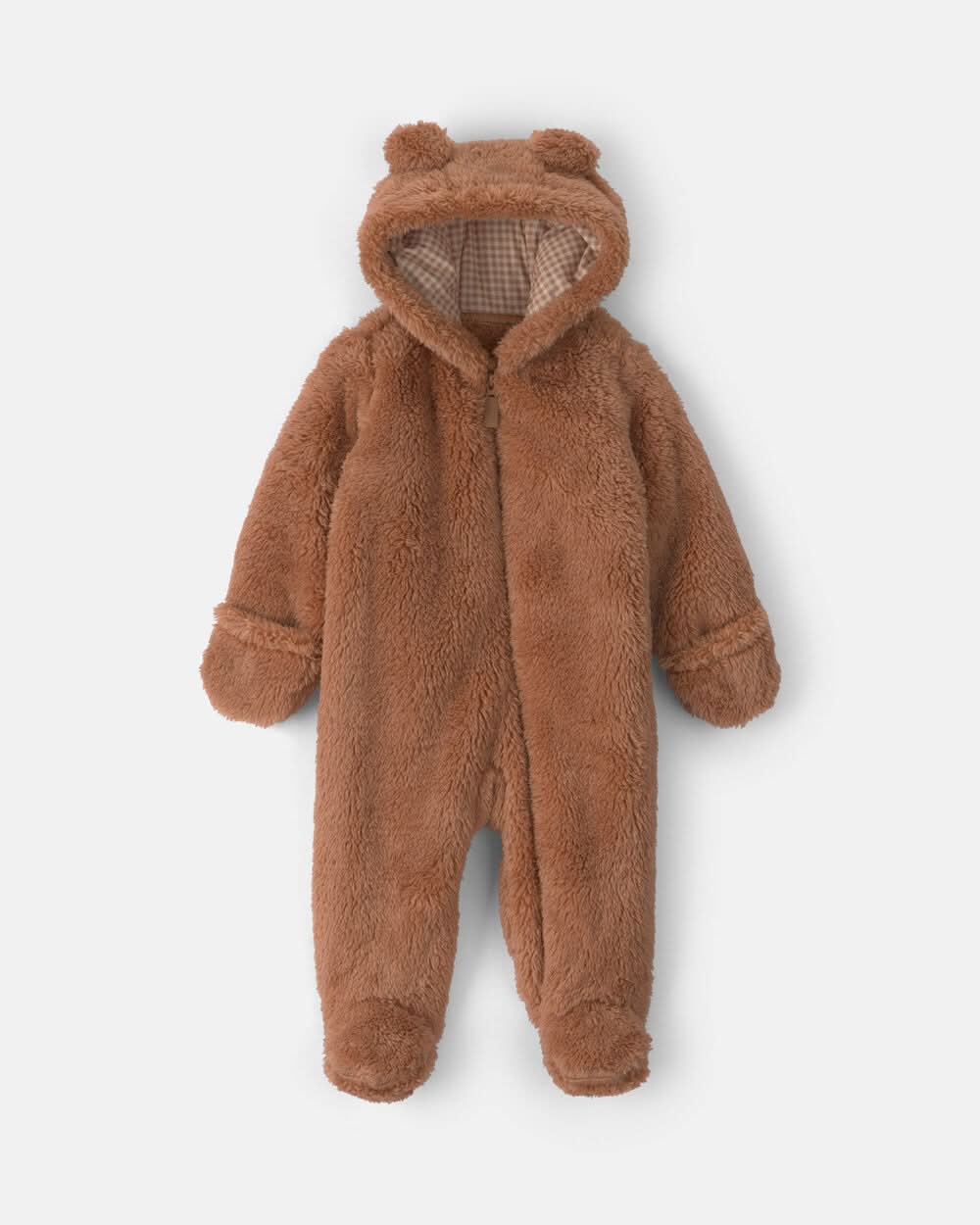 Carter's Just One You Newborn Baby Boys' Jumpsuit, Brown