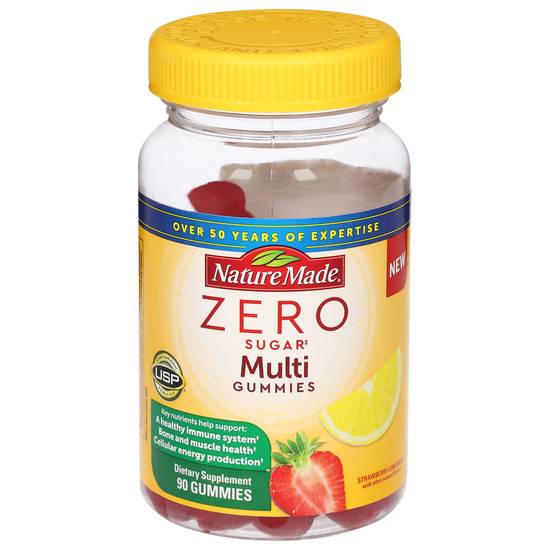 Nature Made Zero Sugar Multivitamin Gummies