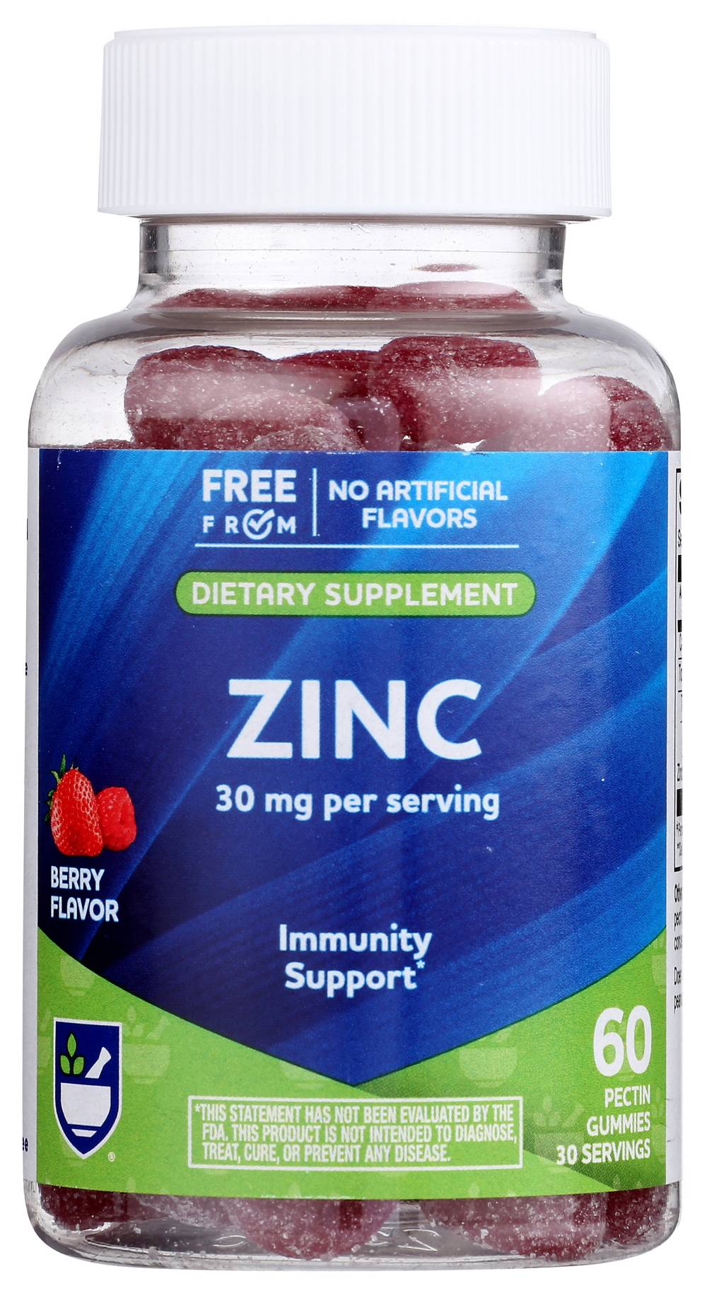 Rite Aid Zinc Gummy 30 mg (60 ct)