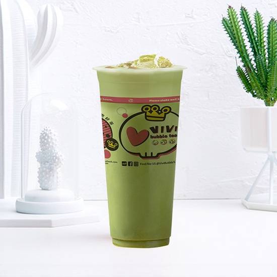 Japanese Matcha Milk Tea