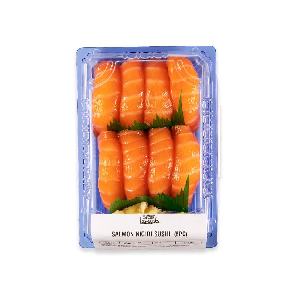 Stew Leonard's Salmon Nigiri Sushi (8 ct)