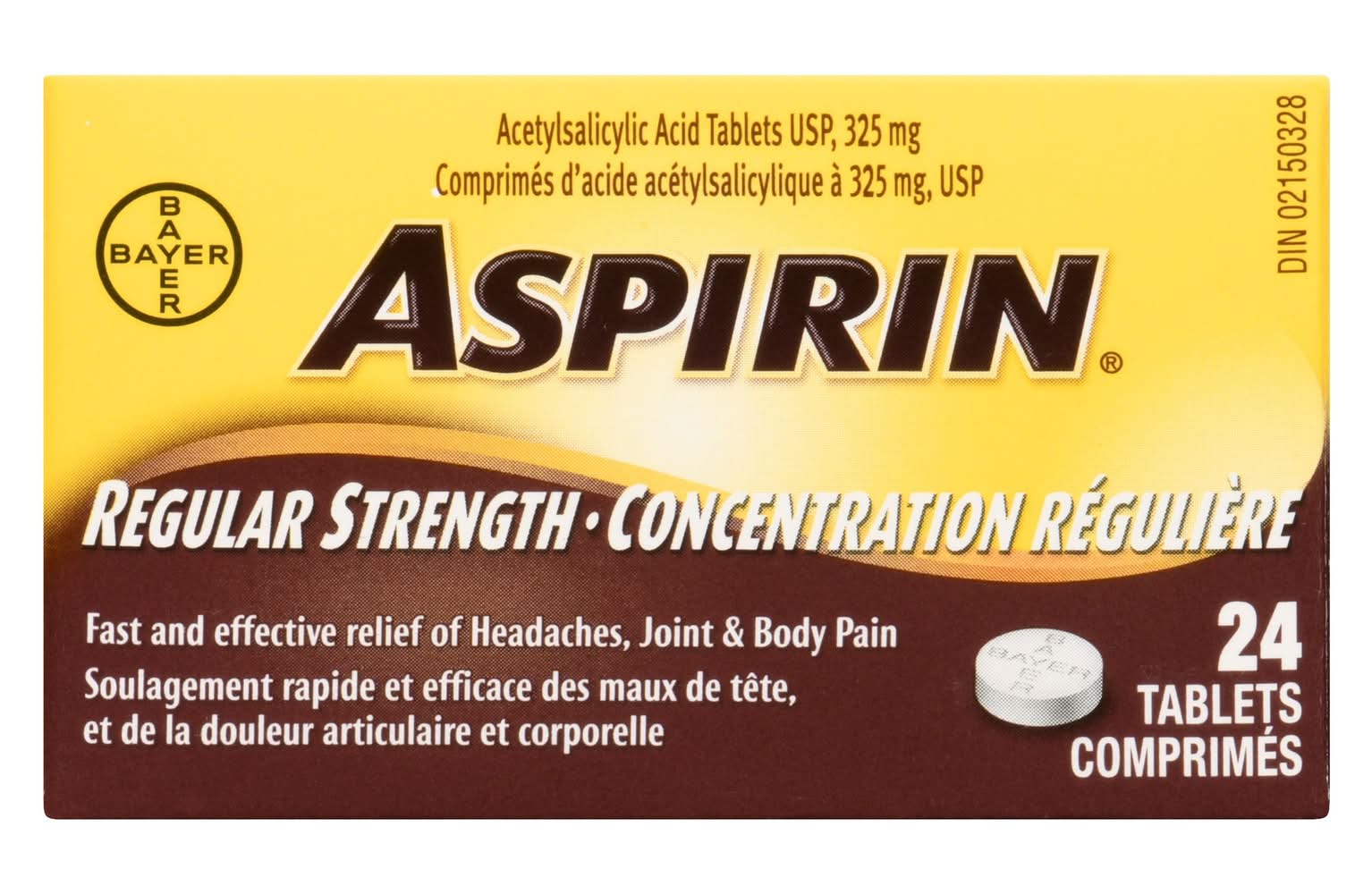 Bayer Aspirin Regular Strength Tablets 325 mg (70 g)