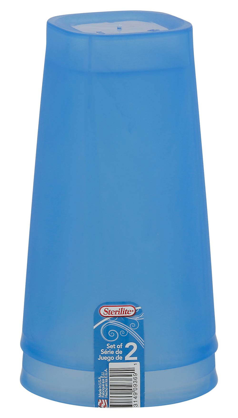Sterilite Set Of Cups, Blue (2 ct)
