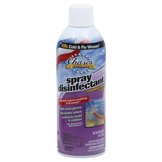 Chase's Country Rain Scent Disinfectant Spray