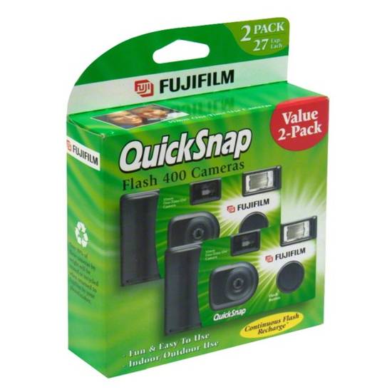 Fuji 35mm One-Time-Use Cameras (2 ct)