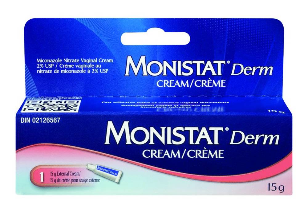Monistat crème vaginale (15 g) - derm cream (15 g)