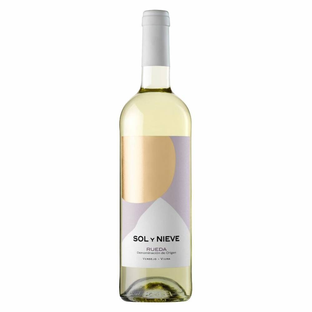 Sol y nieve vino blanco verdejo - viura (750 ml)