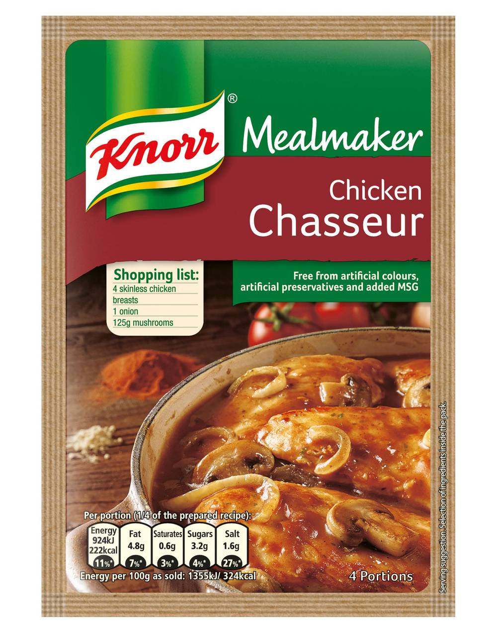 Knorr Mealmaker Chicken Chasseur  50G