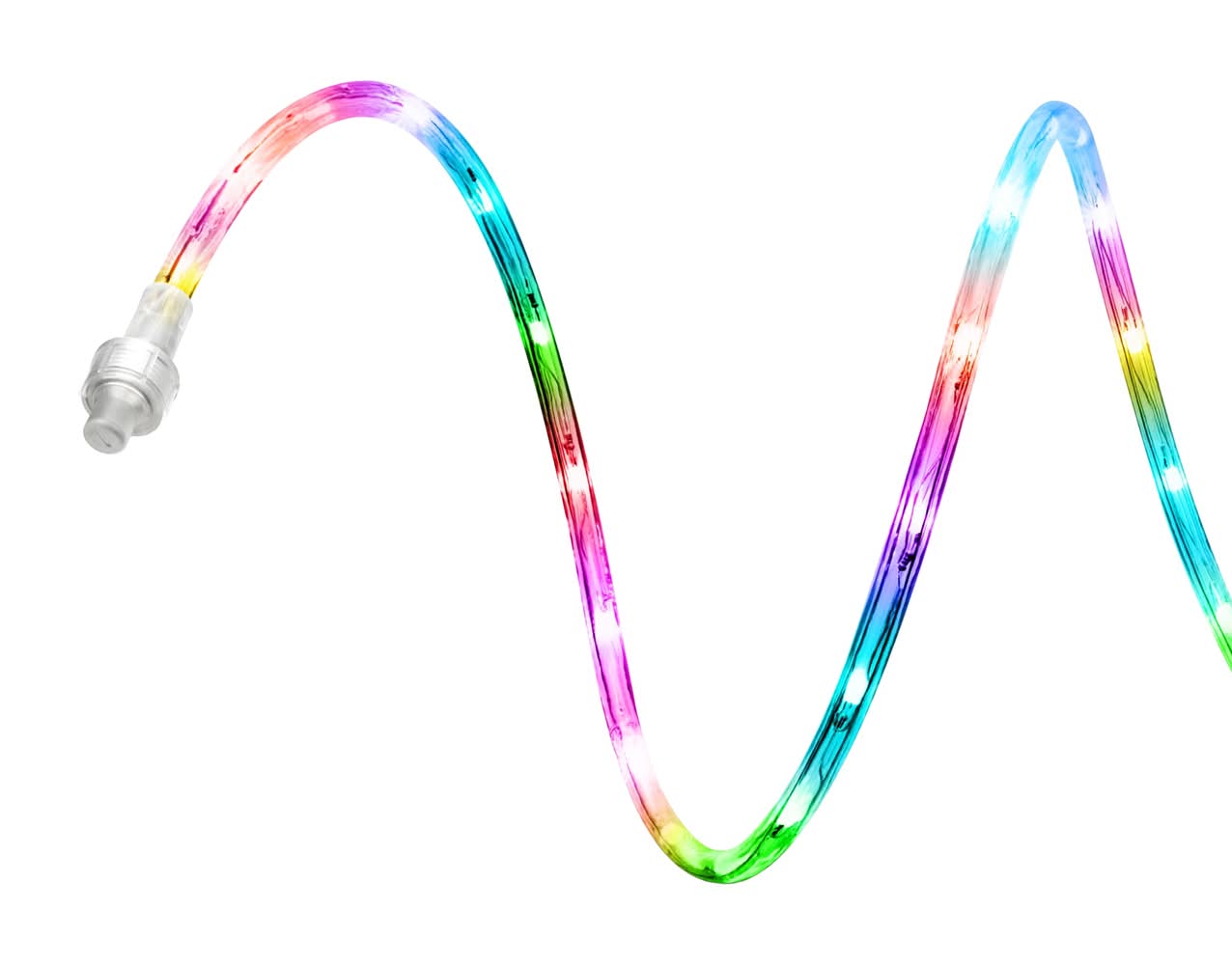 Harbor Breeze Indoor/Outdoor 24-ft Integrated LED Multicolor Rope Light