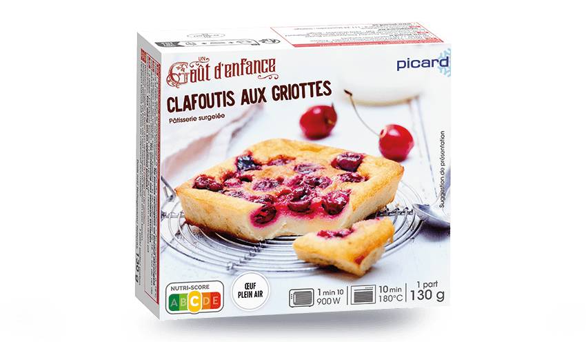 Clafoutis aux griottes, 1 part